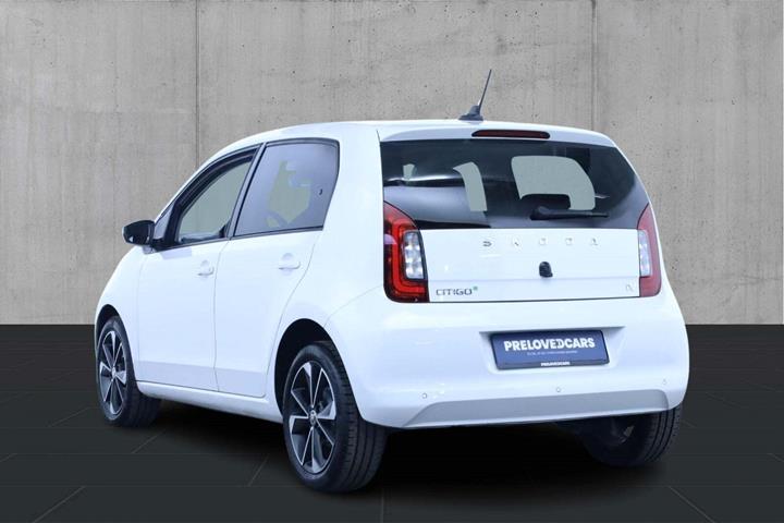 Hvid Skoda Citigo-e fra 2020