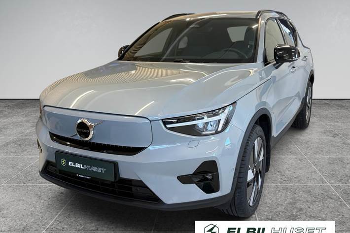 Grå Volvo EX40 fra 2025