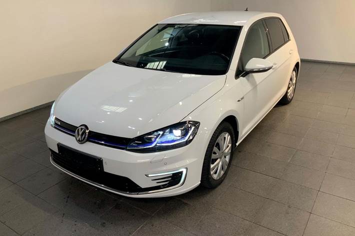 Hvid VW e-Golf VII fra 2019