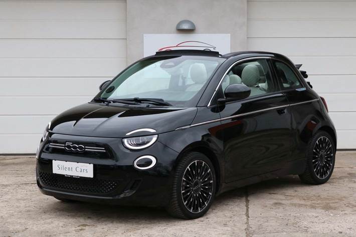 Sort Fiat 500e fra 2022