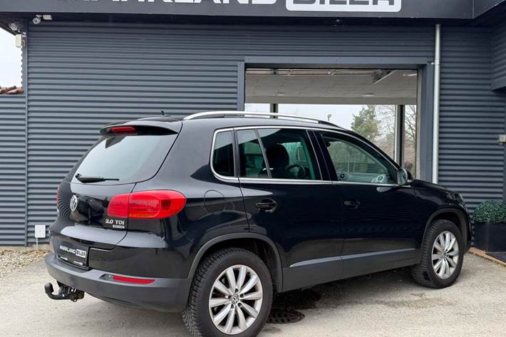 Sort VW Tiguan fra 2011