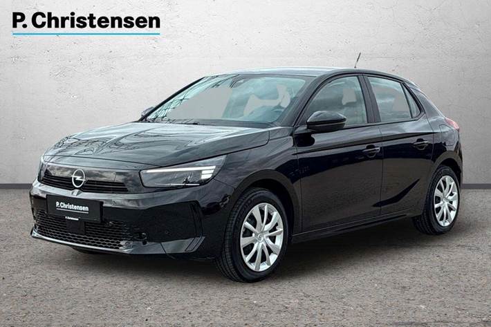 Sort Opel Corsa-e fra 2024