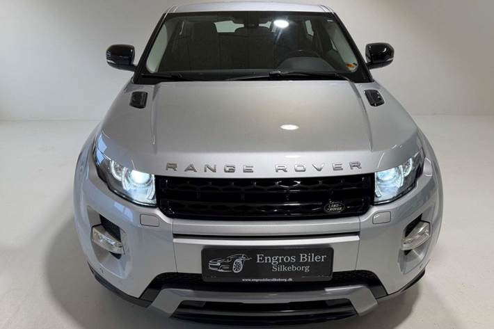 Sølv Land Rover Range Rover evoque fra 2013