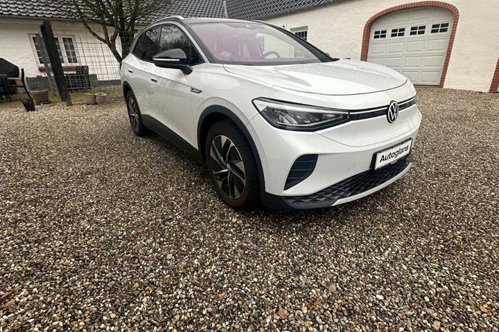 Hvid VW ID.4 fra 2021