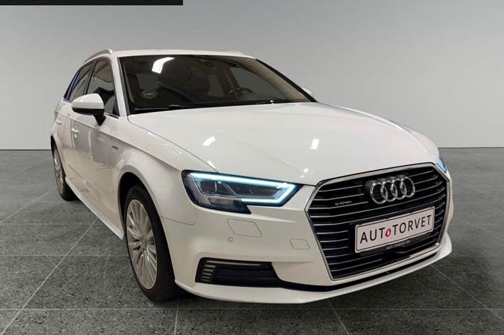 Hvid Audi A3 fra 2017