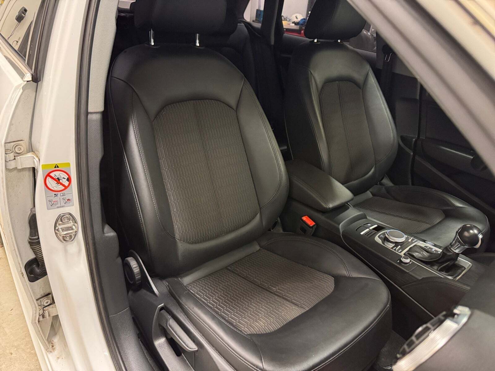 Hvid Audi A3 fra 2017