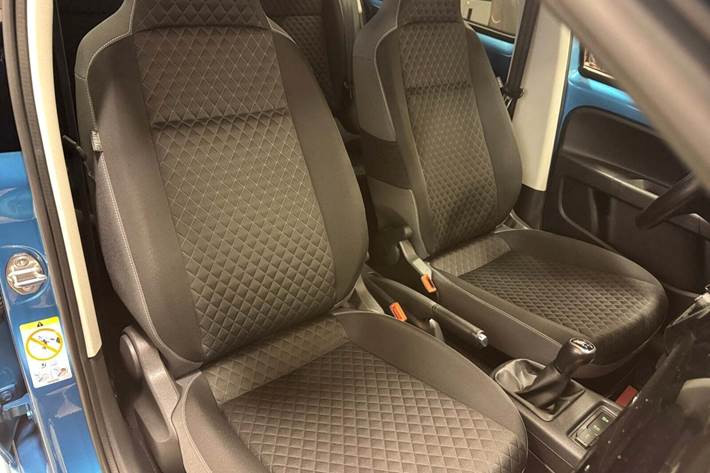 Blå Skoda Citigo fra 2019