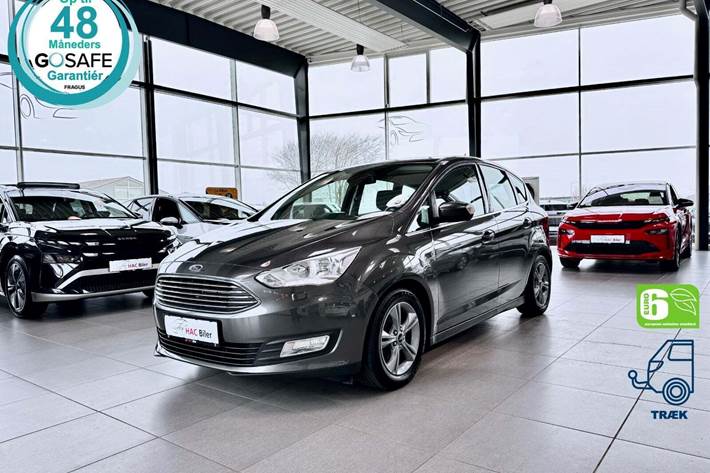 Grå Ford C-MAX fra 2018