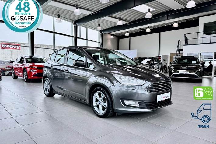 Grå Ford C-MAX fra 2018