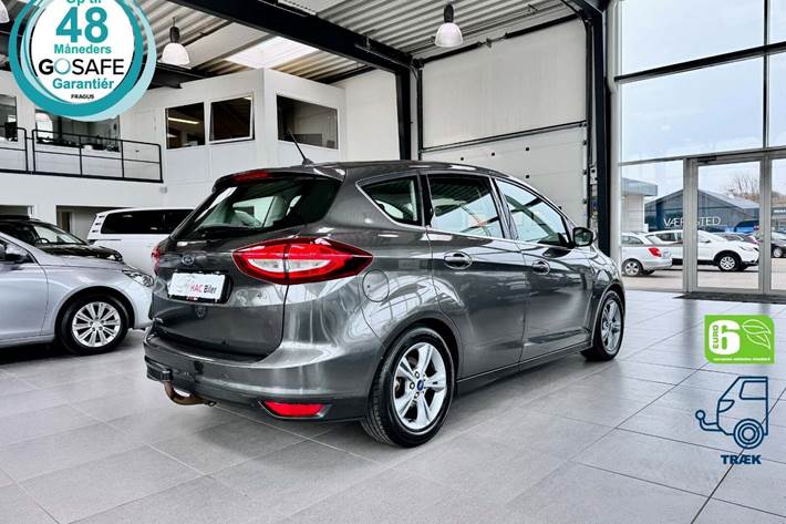 Grå Ford C-MAX fra 2018