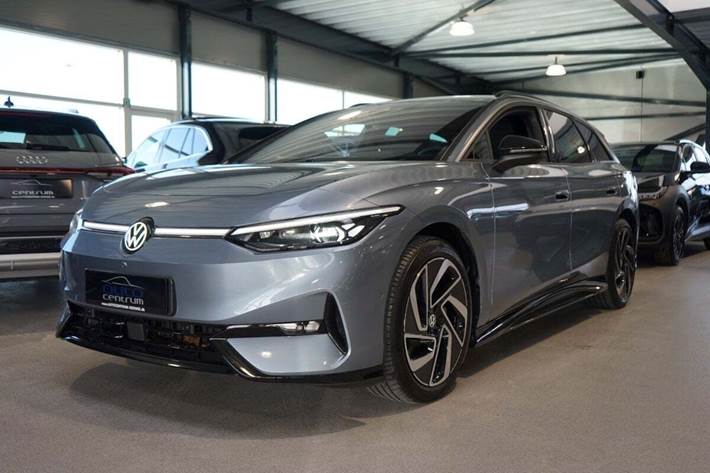 Blå VW ID.7 fra 2025