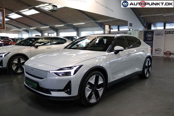 Hvid Polestar 2 fra 2024