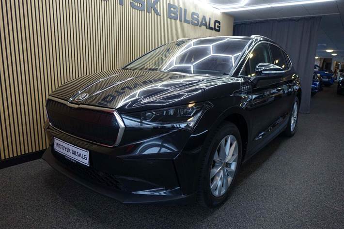 Sort Skoda Enyaq fra 2022