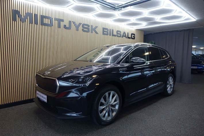 Sort Skoda Enyaq fra 2022