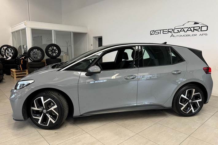 Grå VW ID.3 fra 2023