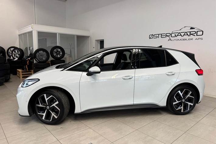 Hvid VW ID.3 fra 2024