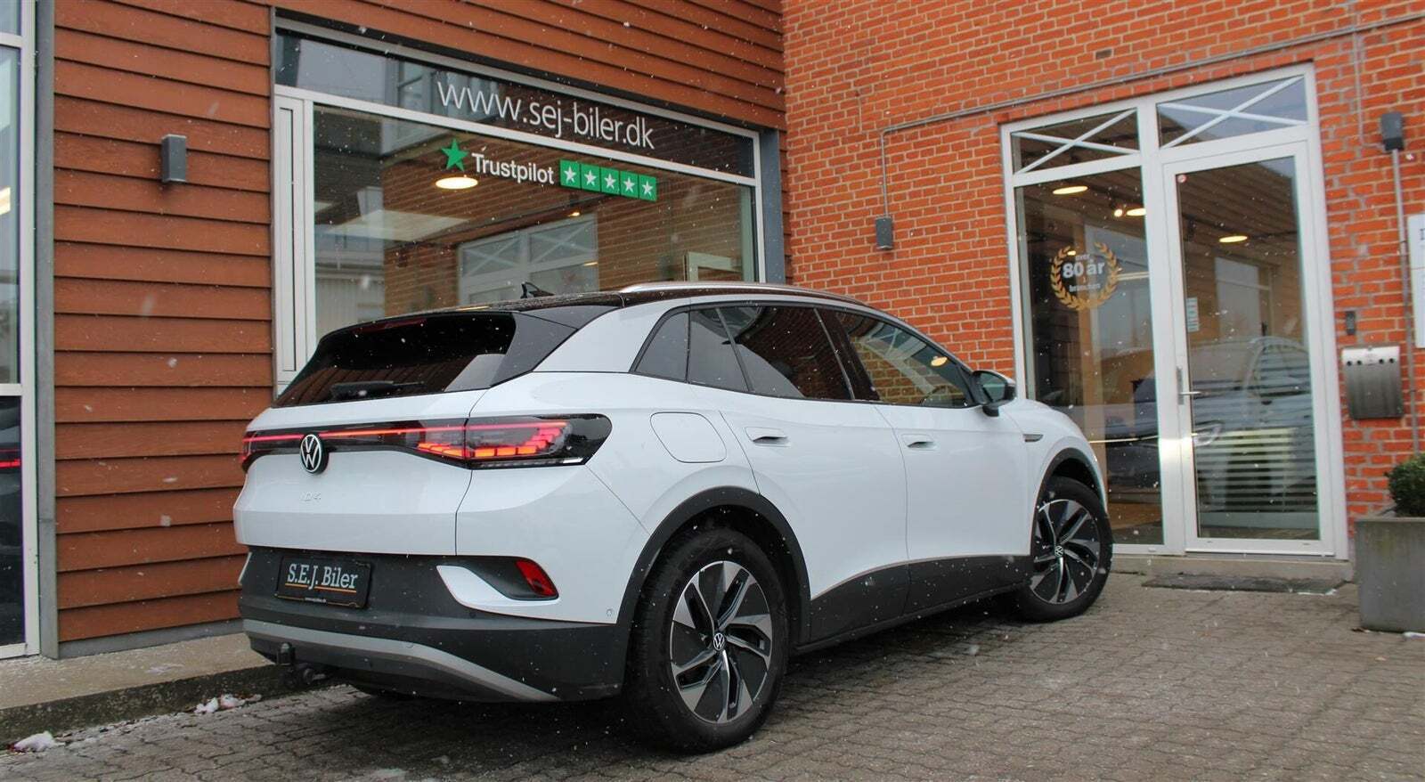 Hvid VW ID.4 fra 2023