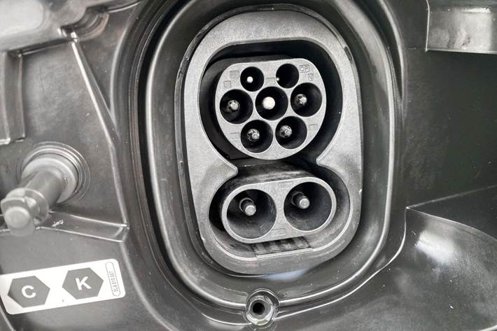 Sort Skoda Enyaq fra 2022