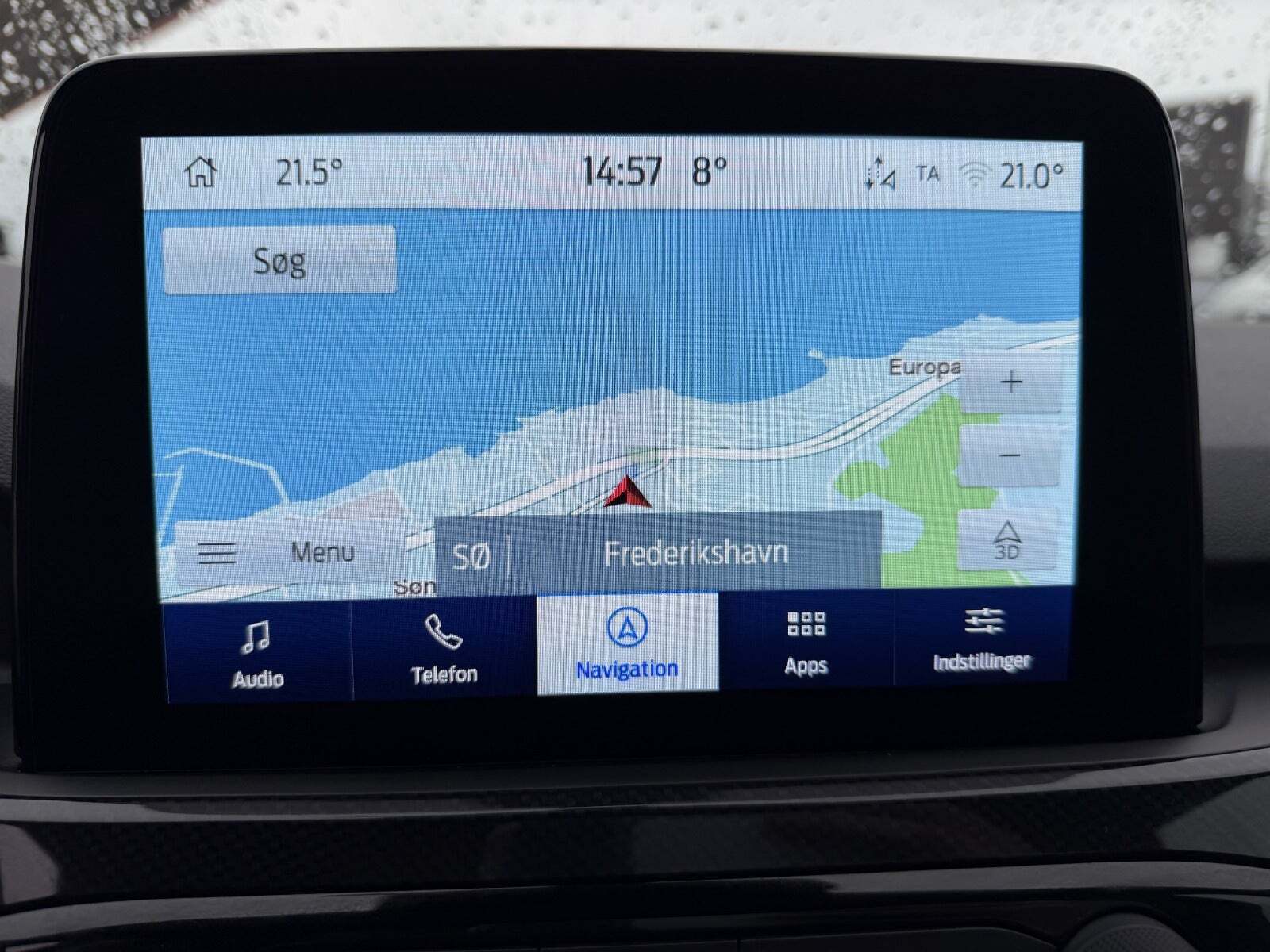 Hvid Ford Kuga fra 2023