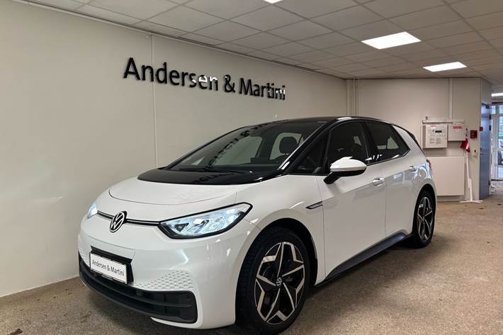 Hvid VW ID.3 fra 2022