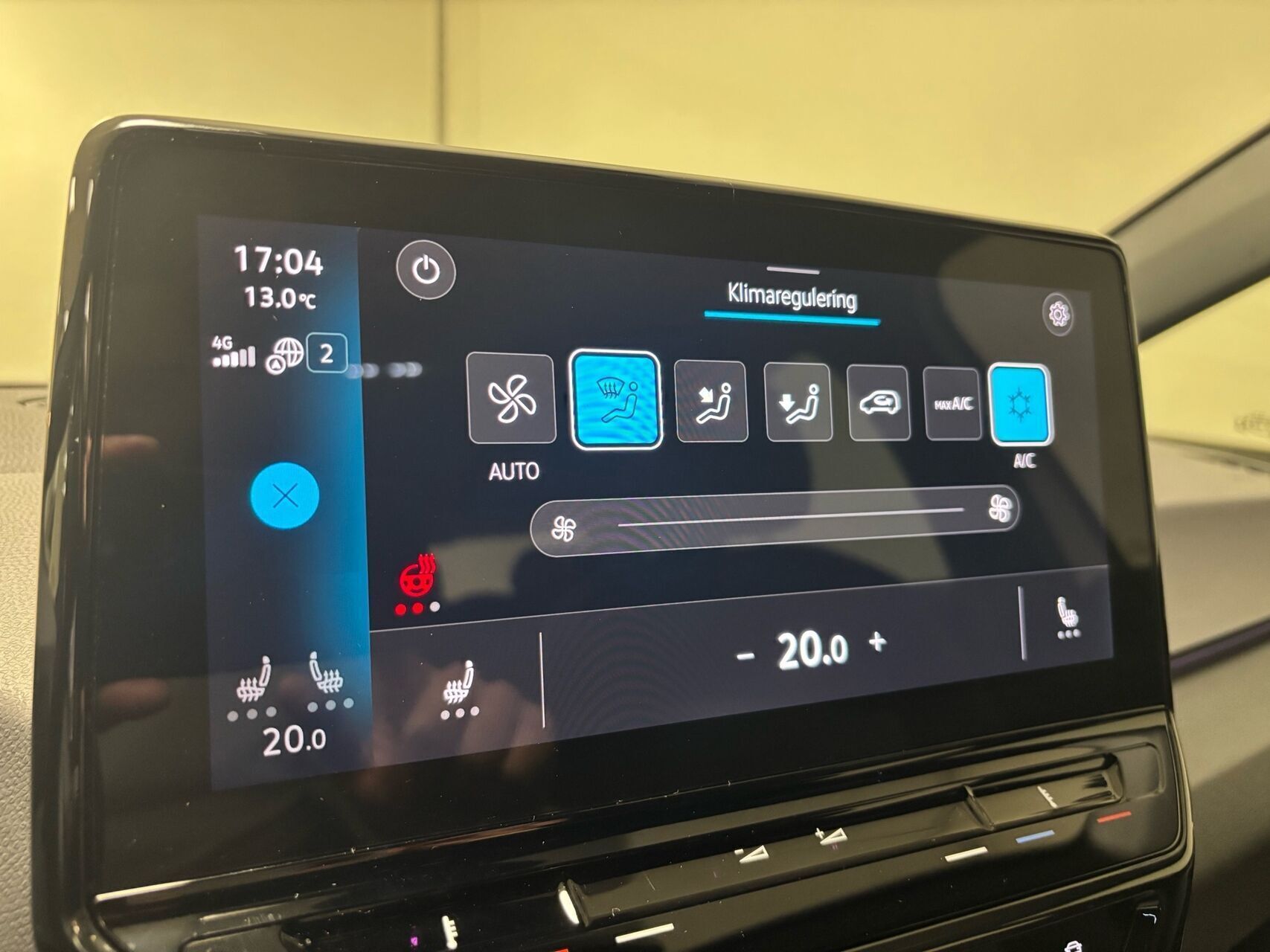 Hvid VW ID.3 fra 2022