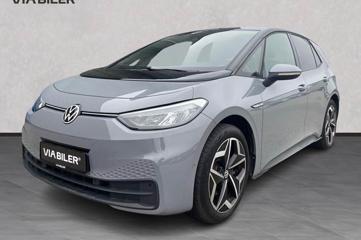 Grå VW ID.3 fra 2023