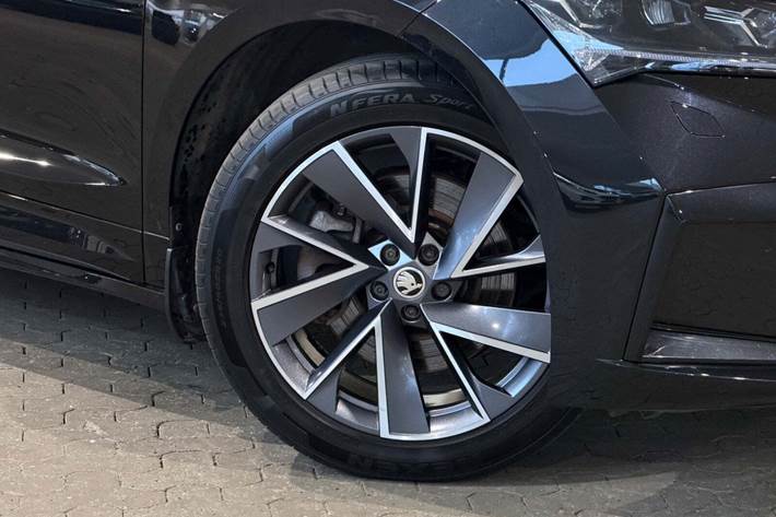 Sort Skoda Enyaq fra 2023