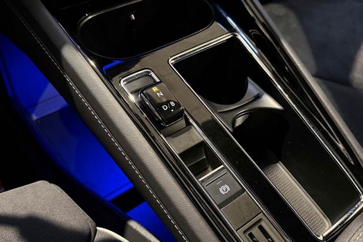 Sort Skoda Enyaq fra 2023