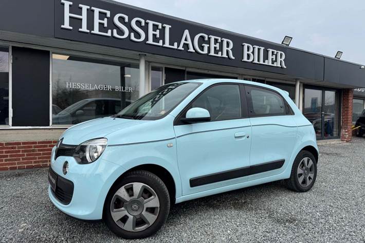 Blå Renault Twingo fra 2014