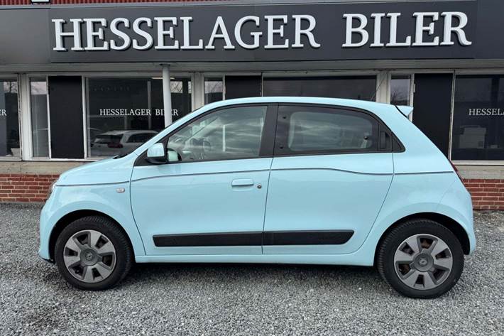 Blå Renault Twingo fra 2014