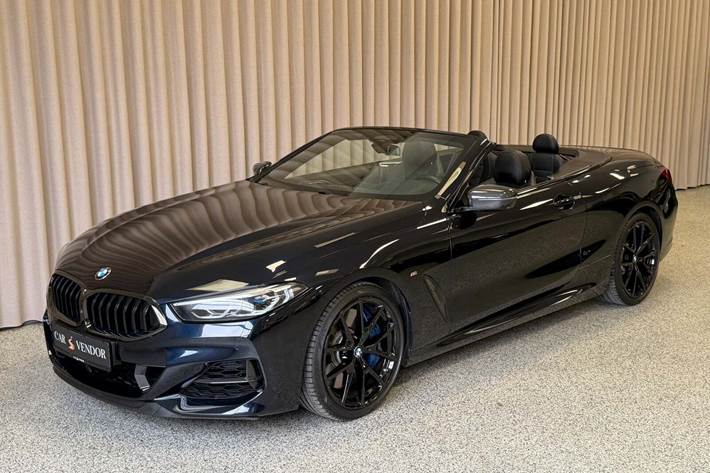Sort BMW M850i fra 2019