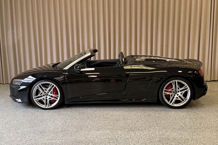 Sort Audi R8 fra 2019