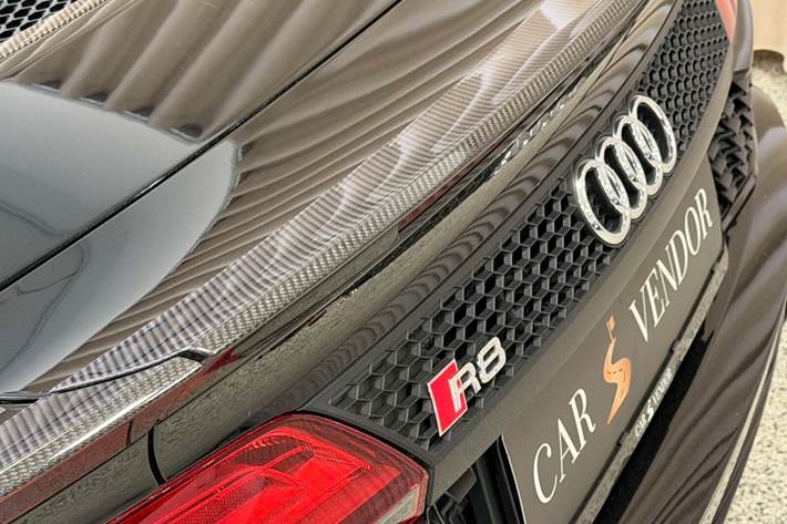 Sort Audi R8 fra 2019