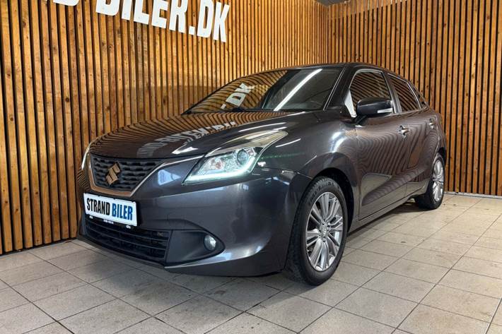 Grå Suzuki Baleno fra 2016