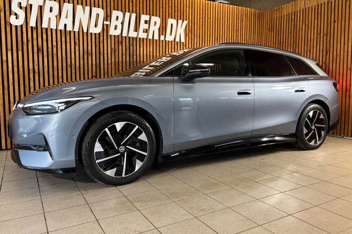 Blå VW ID.7 fra 2025