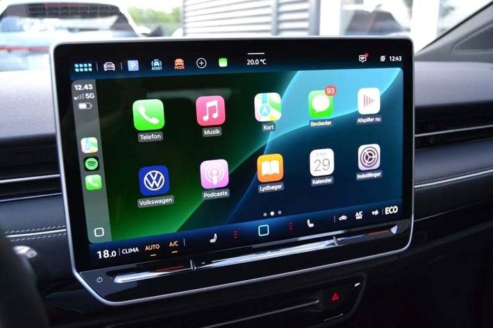 Blå VW ID.7 fra 2025