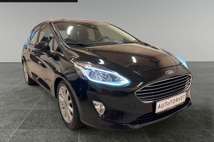 Sort Ford Fiesta fra 2019