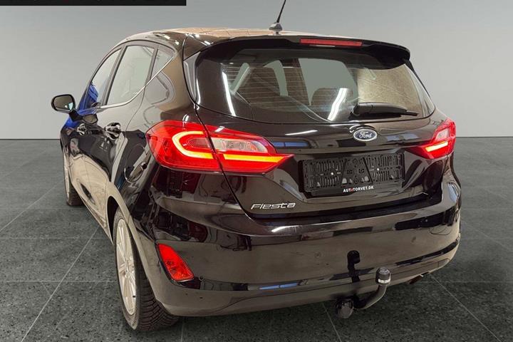 Sort Ford Fiesta fra 2019