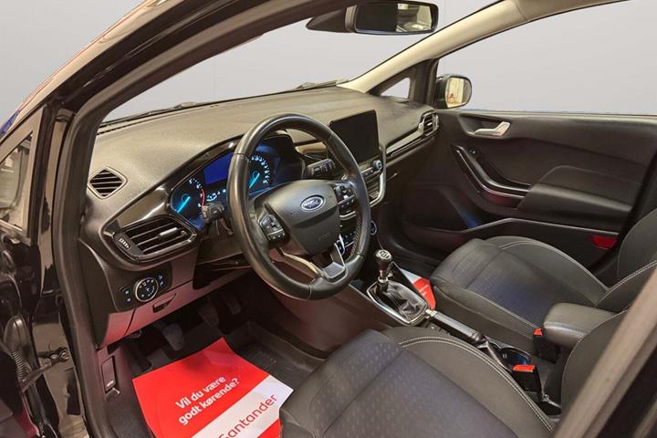 Sort Ford Fiesta fra 2019