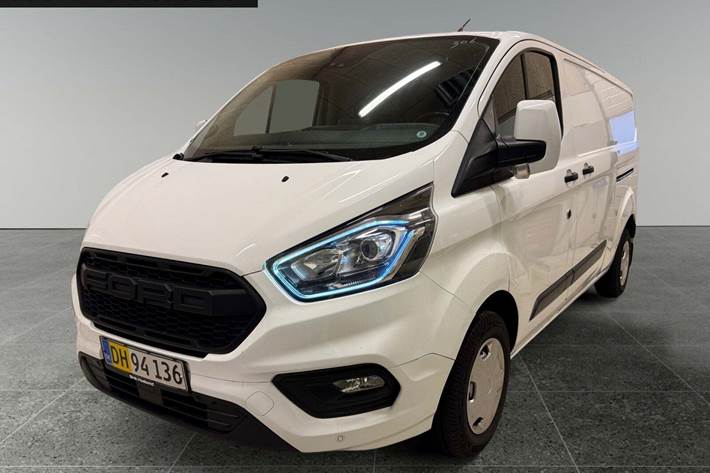 Hvid Ford Transit Custom 300 L2 fra 2022