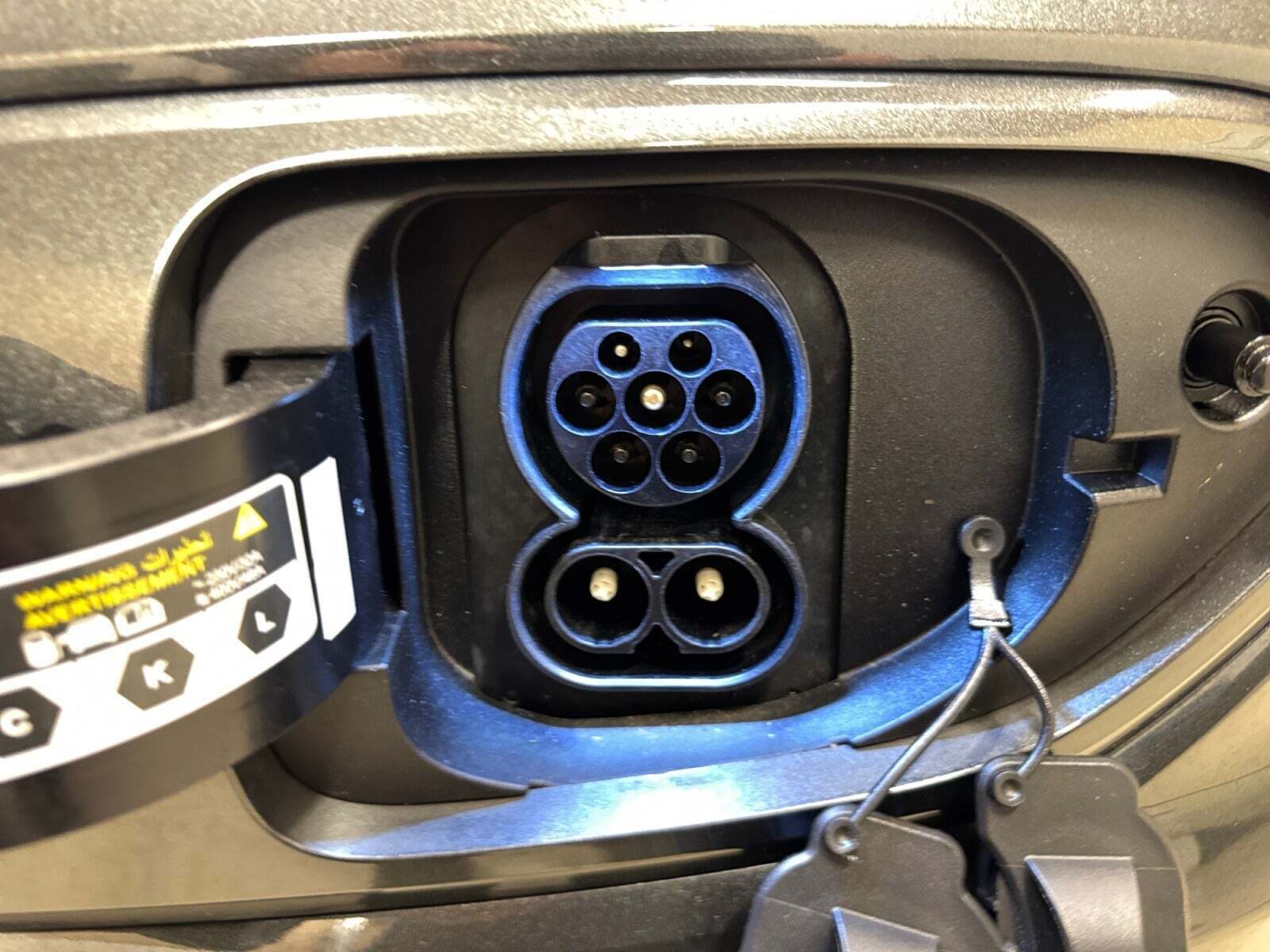 Grå Kia e-Niro fra 2021