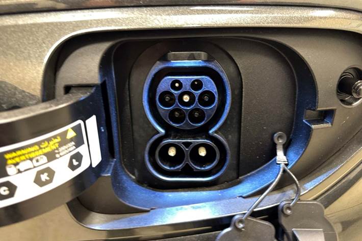 Grå Kia e-Niro fra 2021