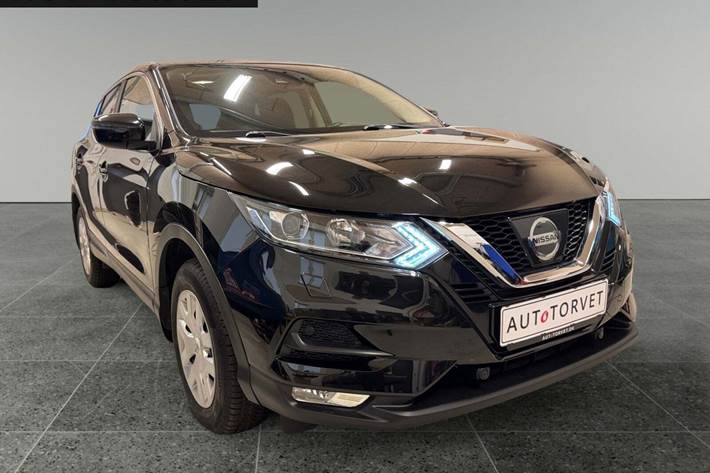 Sort Nissan Qashqai fra 2018