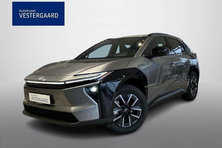 Beige Toyota BZ4X fra 2025