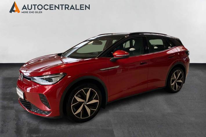 Rød VW ID.4 fra 2022
