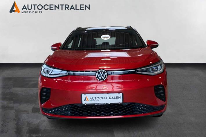 Rød VW ID.4 fra 2022