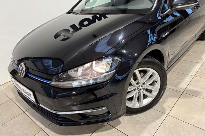 Sort VW Golf VII fra 2018