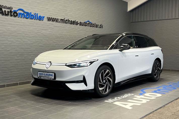 Hvid VW ID.7 fra 2025