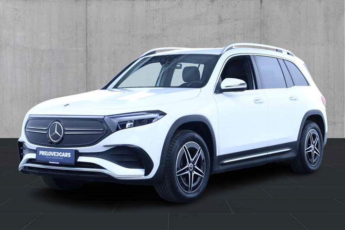 Hvid Mercedes EQB250+ fra 2023