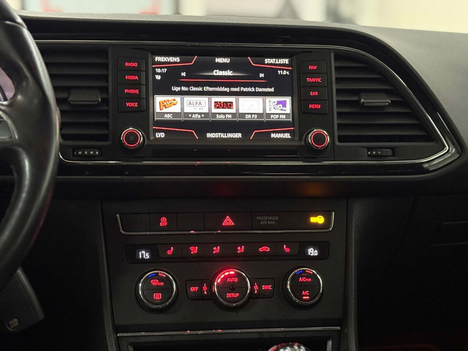 Grå Seat Leon fra 2016